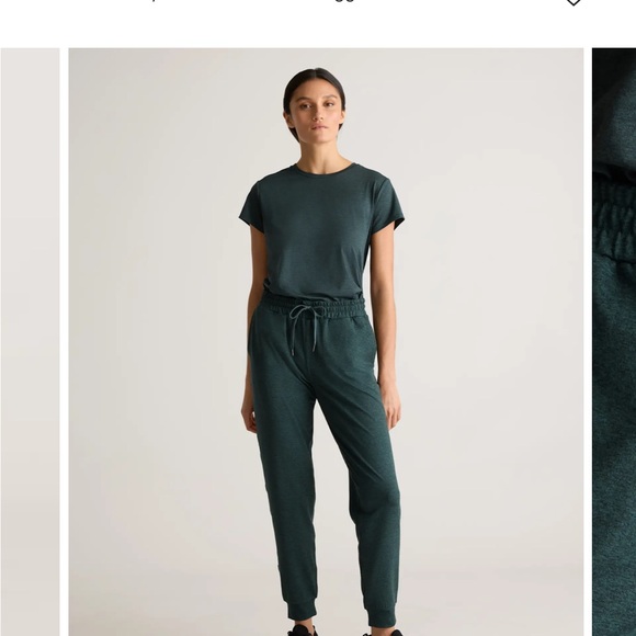 Quince flowknit Brown sweatshirt and pants - Picture 6 of 7